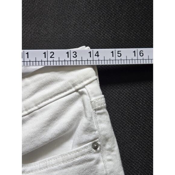 Levi's SOFT CLEAN WHITE Women's 721 High-Rise Skinny Jeans, 6 Medium W29 X L30 - Picture 6 of 12